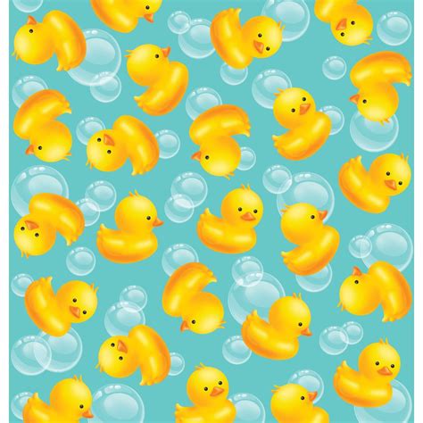 Pack of 6 Vibrantly Colored Rubber Ducky Disposable Banquet Party Table ...