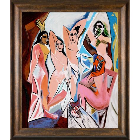 Vault W Artwork Les Demoiselles D'avignon by Pablo Picasso - Painting ...