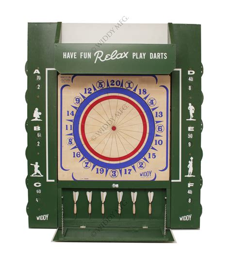 Widdy Tavern/Man Cave Package Wood Dart Board | widdy1