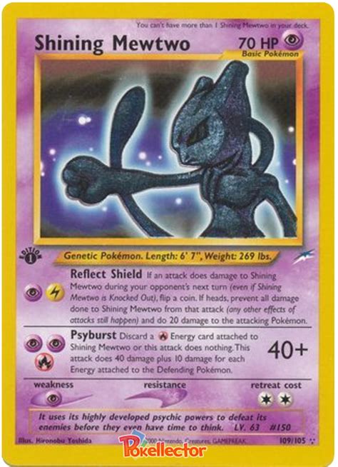 Shining Mewtwo - Neo Destiny #109 Pokemon Card