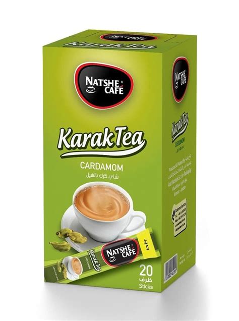 Tea Chai With Cardamom Flavour Natshe Cafe Instant Karak, Granules, Packaging Size: 20 Sticks at ...