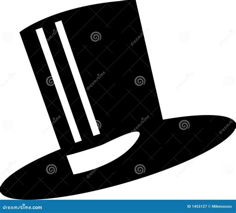 Elegant Top Hat Vector Illustration Royalty Free Stock Photography - Image: 1453127