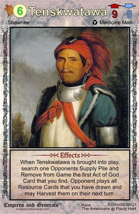 Empires and Generals: Tenskwatawa