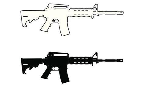 Machine Gun Outline Images – Browse 8,865 Stock Photos, Vectors, and ...