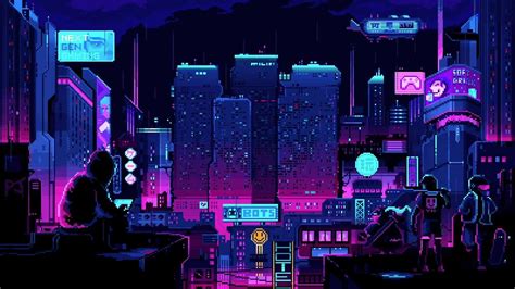 Neon Pixel Wallpapers - Wallpaper Cave