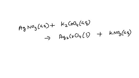 Give the formula for a potassium solution that could be mixed with a solution of silver nitrate ...