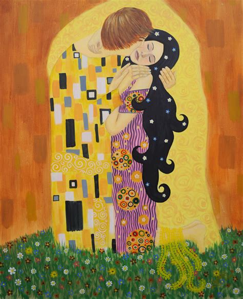 A Tribute to Gustav Klimt: Art Inspired by The Kiss Painting - Mole Empire