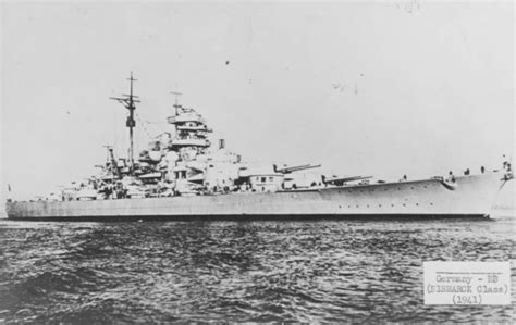 How Germany’s Bismarck Battleship Sank After Just Eight Days