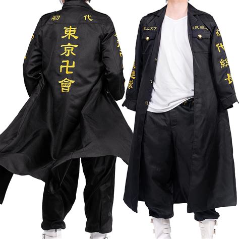 Buy ShioewBy Anime Embroidered Tokyo revengers cosplay costume Tokyo Manji Gang's uniform for ...