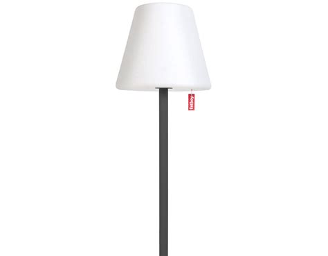 This dimmable LED floor lamp works inside or outside