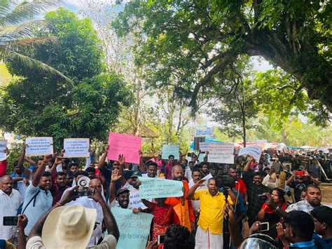 Mass protest condemning the destruction of ancient Tamil temple idols ...