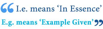 I.e. vs. E.g.: What's the Difference? - Writing Explained