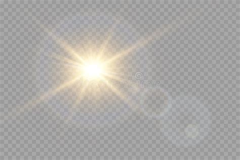 Vector Transparent Sunlight Special Lens Flare Light Effect. PNG Stock ...