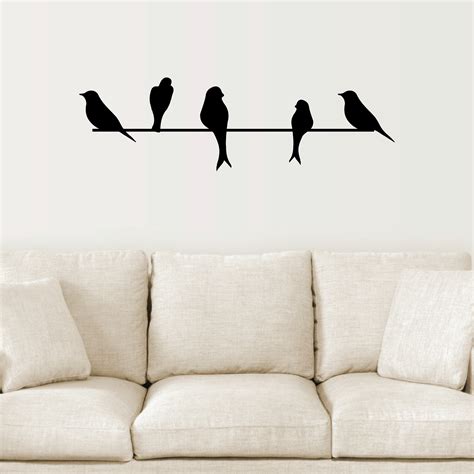 Birds On A Wire Wall Quotes™ Wall Art Decal | WallQuotes.com