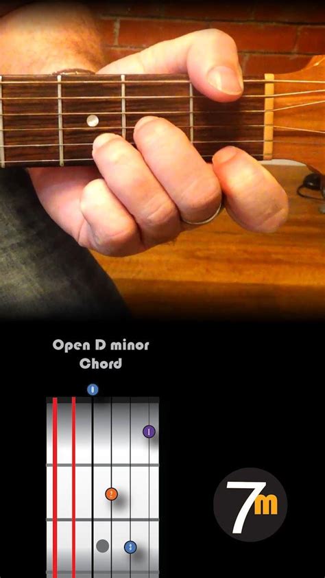 How to play D minor chord - 30s guitar lesson - level 2 [Video] | Guitar lessons, Guitar songs ...