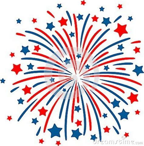 Download High Quality fireworks clipart red white blue Transparent PNG Images - Art Prim clip ...