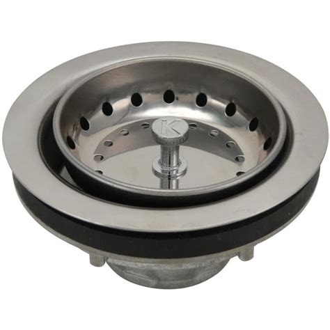 Keeney 3.5-in Stainless Steel Kitchen Sink Strainer Basket at Lowes.com