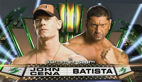 Batista vs John Cena - WWE Summerslam 2008 (Full HD Match) - keywords HERE