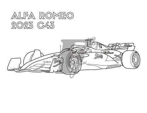 Formula 1 2023 Car Liveries Coloring Book F1 Colouring Book - Etsy Hong Kong