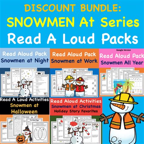 Snowmen at Christmas Read Aloud Activities