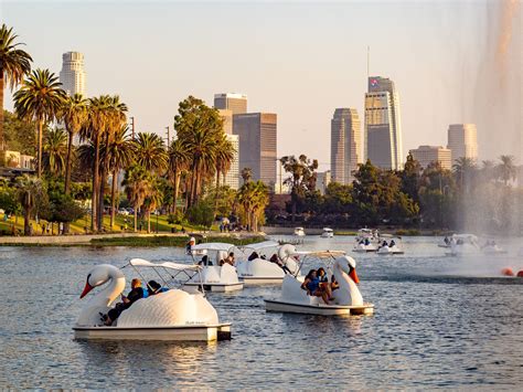 Echo Park Swan Boats by Wheel Fun Rentals | Discover Los Angeles