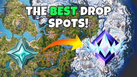 The Best Drop Spots In Chapter 5 For Ranked And Cash Cups - YouTube