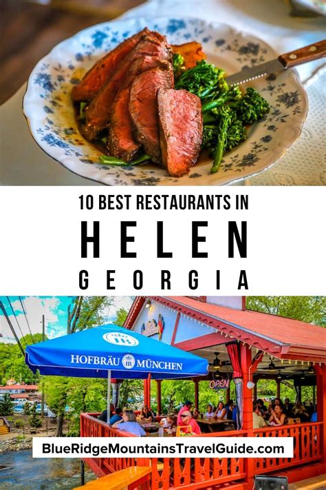 The 15 Best Restaurants in Helen GA for Breakfast, Lunch & Dinner