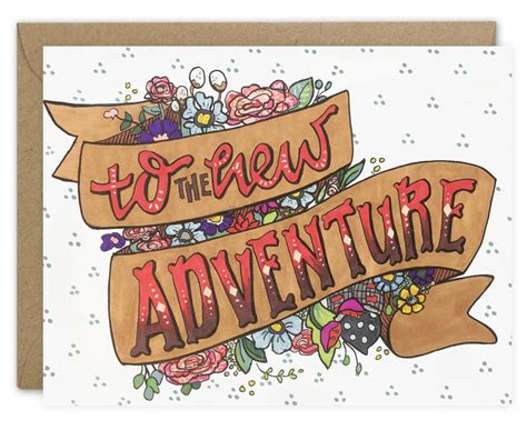 To the New Adventure Card Pack - Wonderline Design