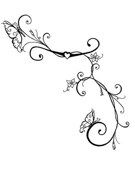 Ivy Vine Drawing at GetDrawings | Free download