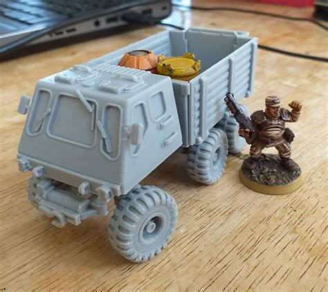 28mm SciFi Military Transport : PrintedMinis