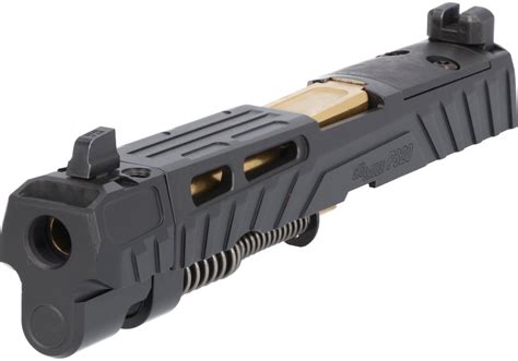 P320 Spectre Compensator Black slide and Gold barrel ǀ SIG SAUER