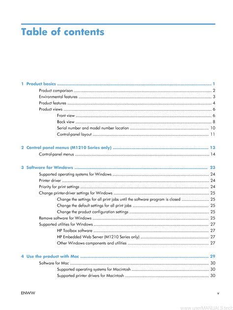 HP LaserJet Pro M1132 MFP User Manual