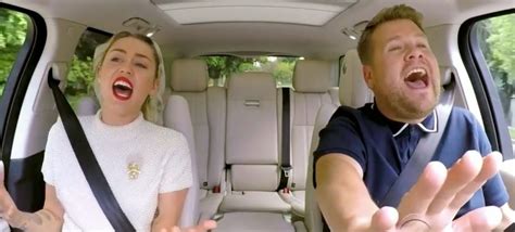 Carpool karaoke med Miley Cyrus är äntligen här – och det är allt vi ...