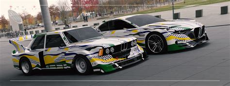 BMW Art Cars Roy Lichtenstein Tribute CGI on Behance