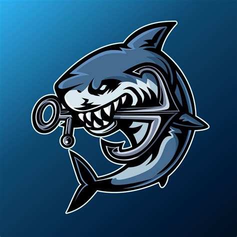 Shark Mascot Vector Art, Icons, and Graphics for Free Download