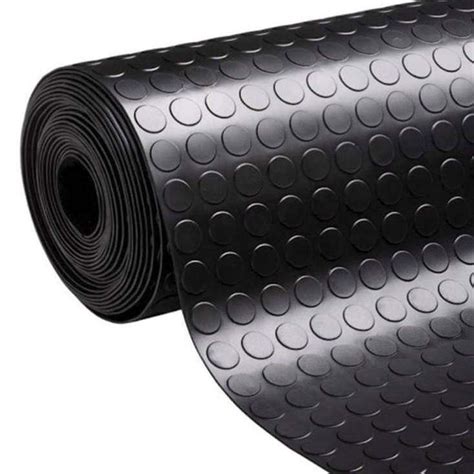 Anti-slip Rubber Matting Fine Ribbed Pyramid Stud - Maith Gulf Int'l Co., Ltd.