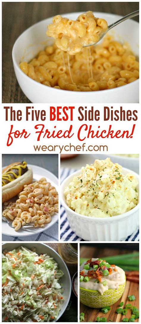 Best Side Dishes for Fried Chicken - The Weary Chef