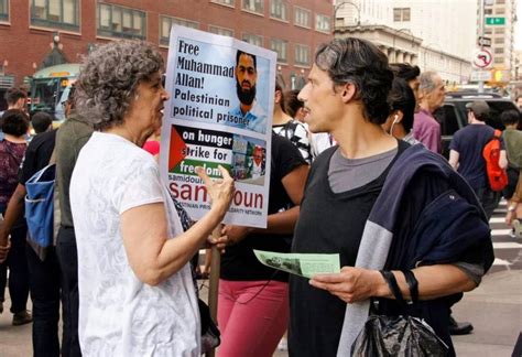 New York City protesters demand freedom for Muhammad Allan on 30th day of hunger strike