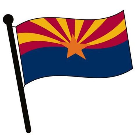 Arizona Flag Vector - ClipArt Best