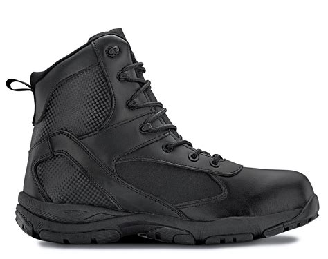 Maelstrom Men’s TAC ATHLON 6" Black Tactical Work Boots Law Enforcement ...