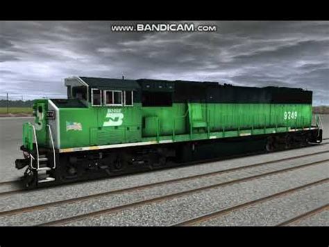 BNSF SD60M K3LA Horn - YouTube