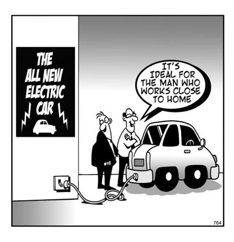 Funny Collection: English Cartoon: Electric Car