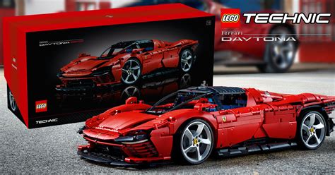 Brickfinder - LEGO Technic Ferrari Daytona SP3 42143 Official Reveal!