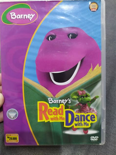 DVD original Barney's Read with Me, Dance with Me, Bayi & Anak, Mainan ...