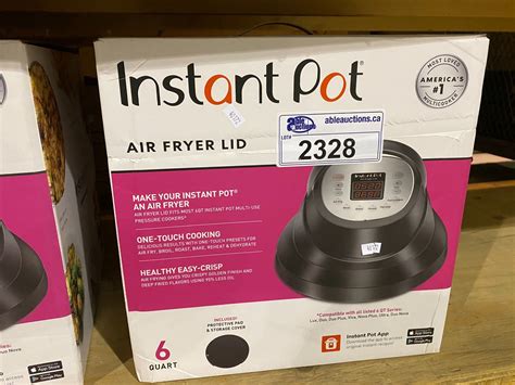 INSTANT POT 6 QUART AIR FRYER LID