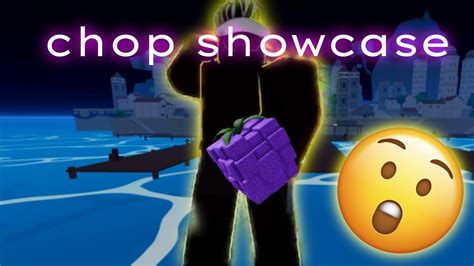 Chop-Chop Showcase | blox fruits | - YouTube