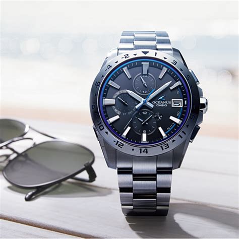 Casio Oceanus OCW-T3000-1AJF Titanium Solar Radio Men's Watch | IOOMOBILE