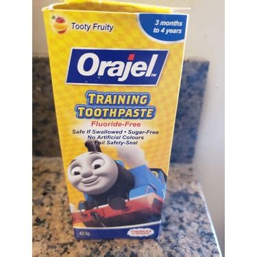 Orajel Training Toothpaste Thomas& reviews in Toothpastes - ChickAdvisor