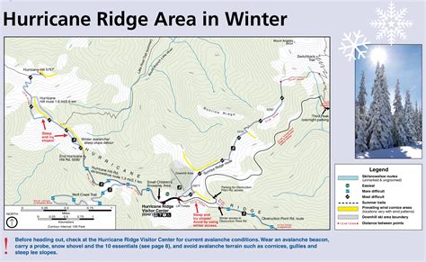 Olympic Mountains Trail Map