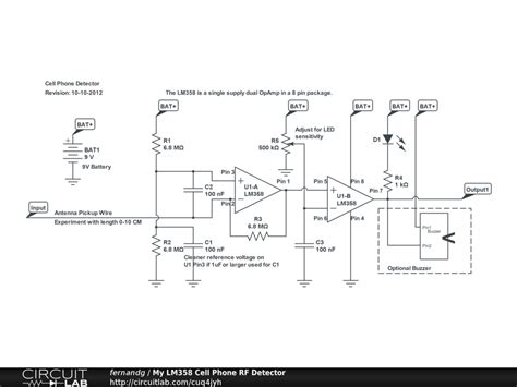 rf detector circuit diagram - Circuit Diagram